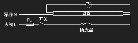 電子鎮(zhèn)流器電路圖