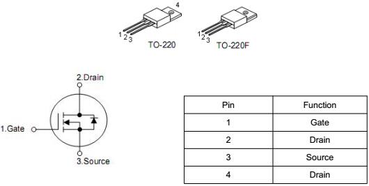 12N60場效應(yīng)管參數(shù)