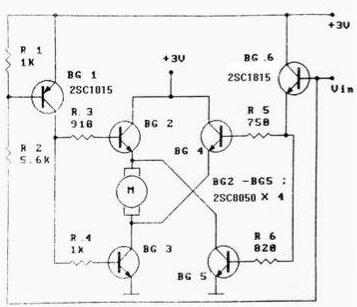 mos管驅(qū)動(dòng)電機(jī)電路圖