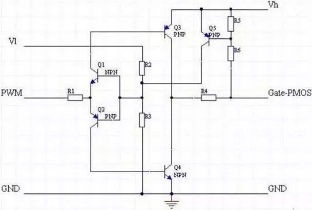 mosfet驅(qū)動,雙電壓mosfet驅(qū)動電路